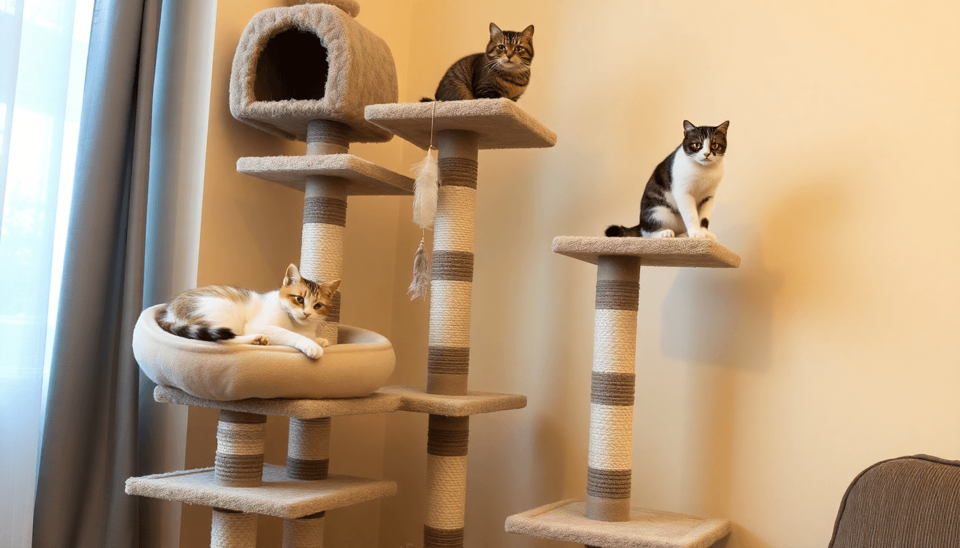 Unleash Your Cat's Inner Adventurer: Discover the Best Cat Trees at Pet Palace Shop - Pet palace shop