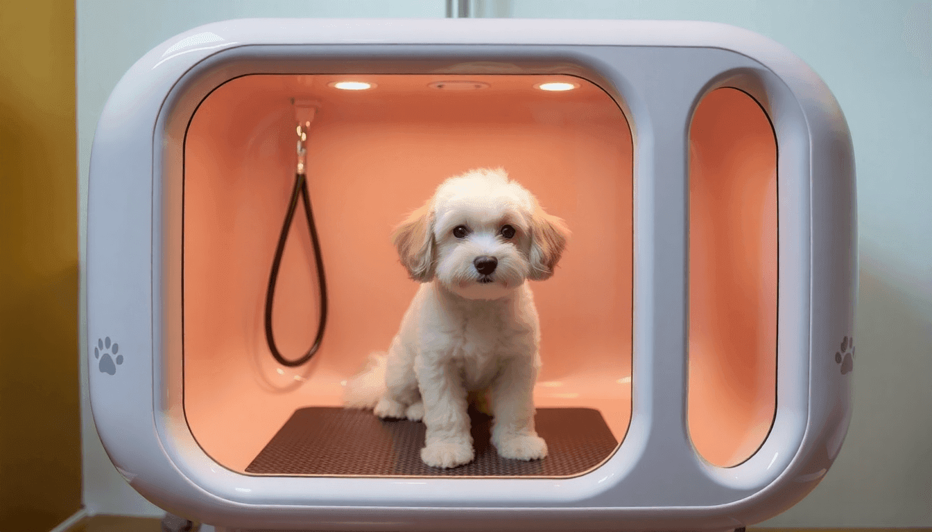 Unleash the Power of the Large Capacity 62L Smart Pet Dryer: Revolutionize Your Pet's Grooming Experience - Pet palace shop