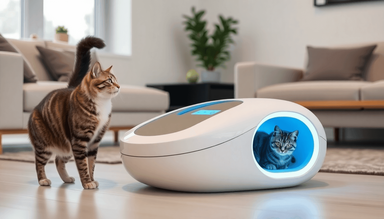 Revolutionize Your Cat's Litter Box Experience with the 2024 UBPET Airrobo C20 Smart Cat Toilet - Pet palace shop