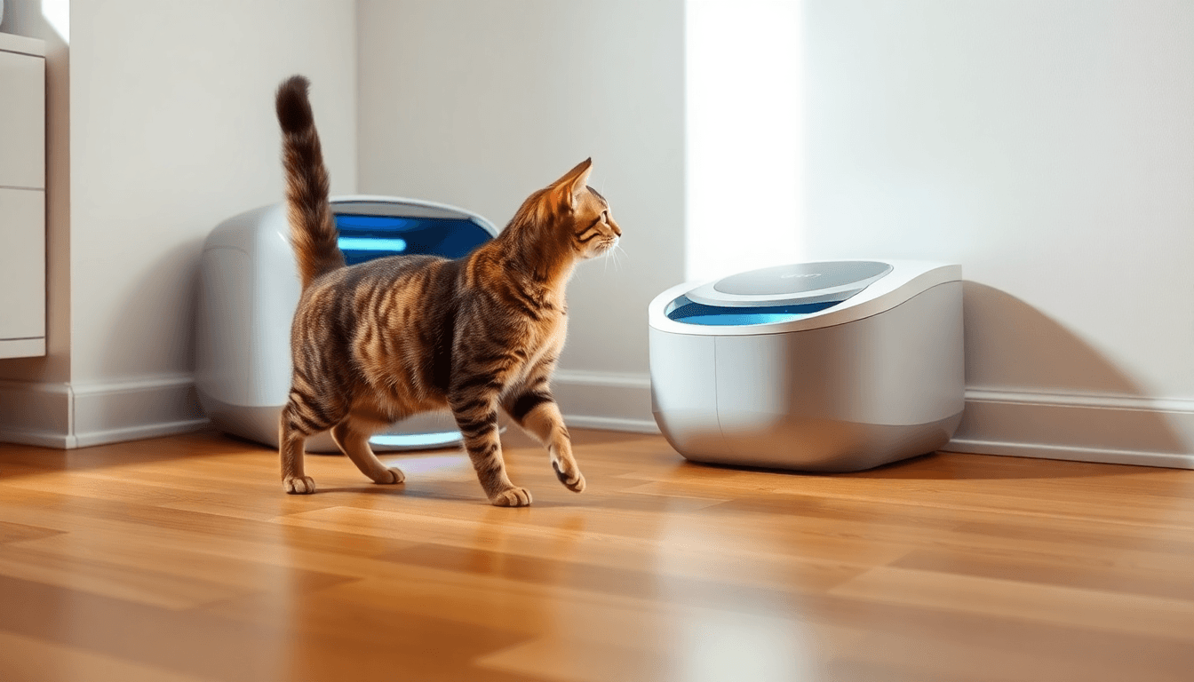 Revolutionize Your Cat's Litter Box Experience with the UBPET Airrobo C20 Smart Cat Litter Box - Pet palace shop