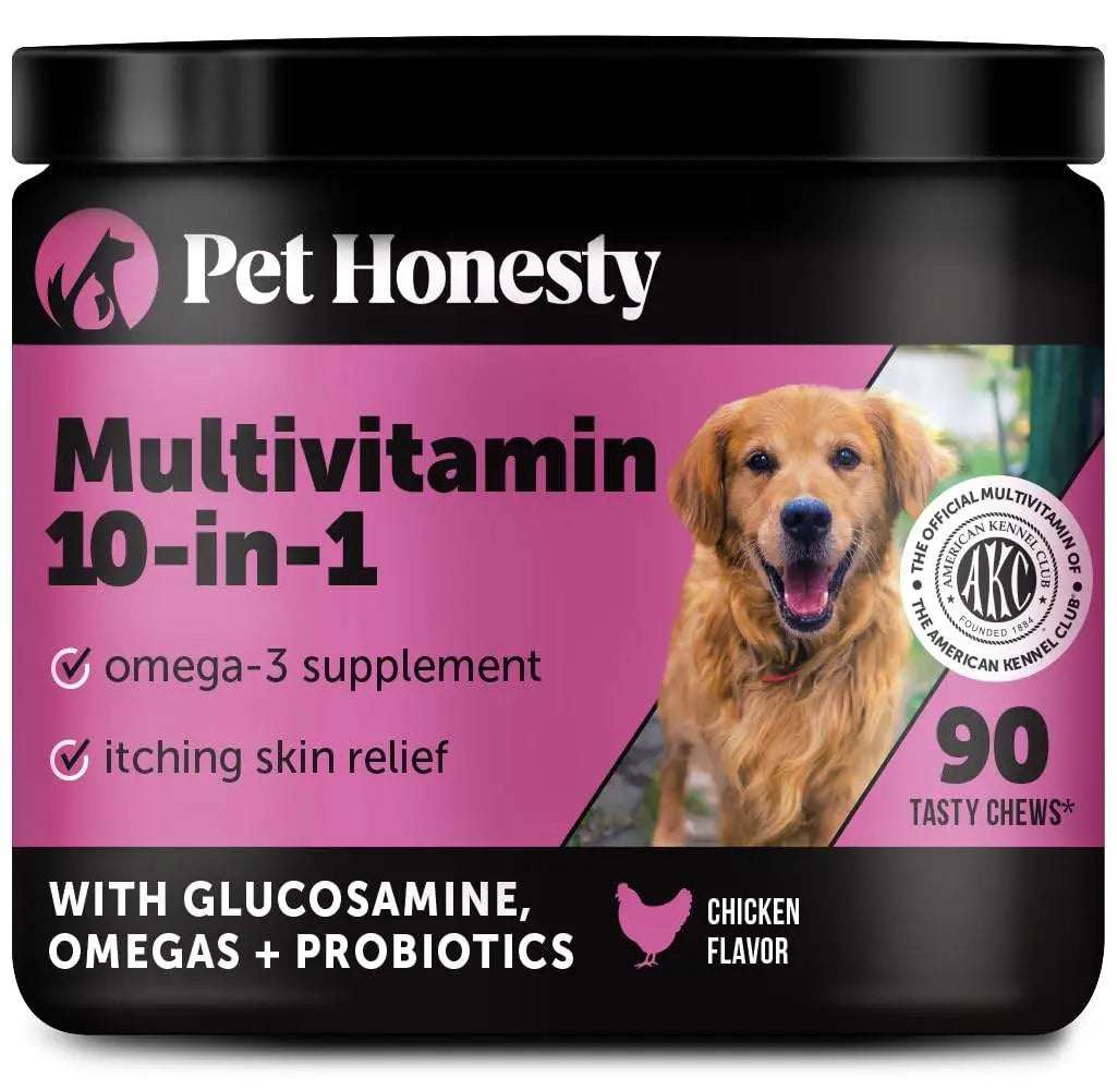 Pet Honesty Cat Multivitamin Crunchy & Creamy Chews - Cat Treats for Health + Immune, Cat Joint Support, Skin & Coat, & Digestion - Omega 3s, Lysine & Probiotic Cat Vitamins - 30 Day Supply Pet palace shop