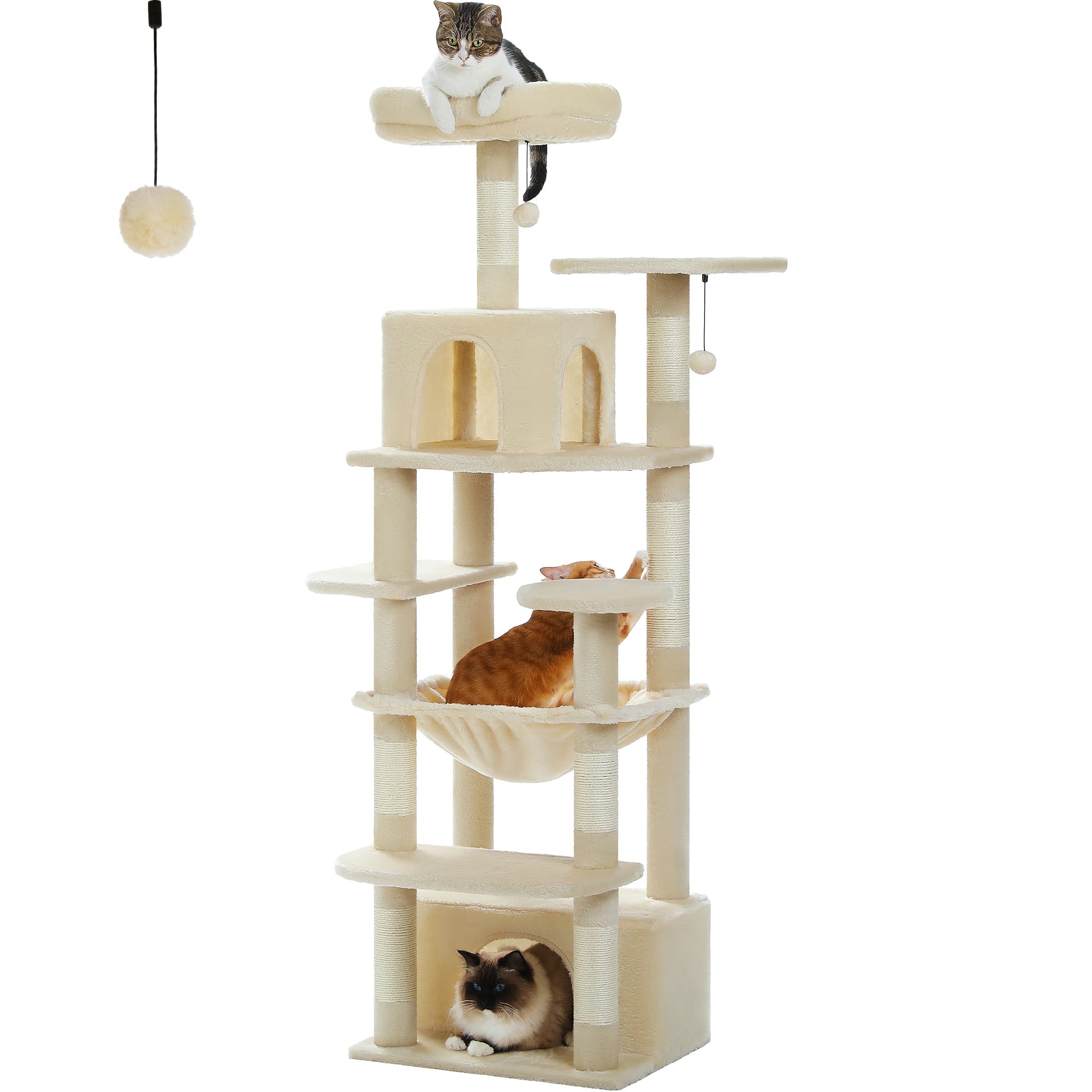 Large Cat Tree and Tower for Indoor Cats