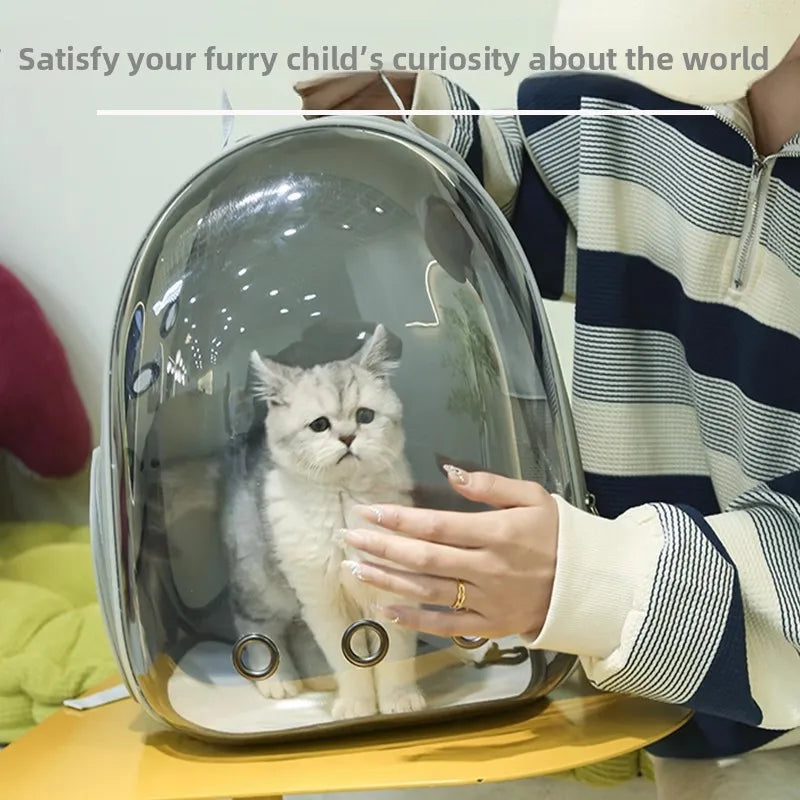 Portable Cat Bag Convenient for Outdoor Travel with Small Dog Universal Backpack