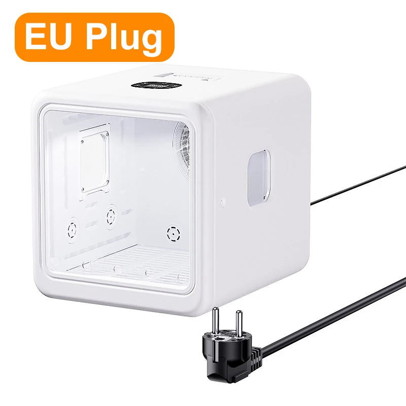 مجفف شعر الحيوانات الأليفة الأوتوماتيكي القابل للطي - صندوق مجفف شعر القطط الاحترافي