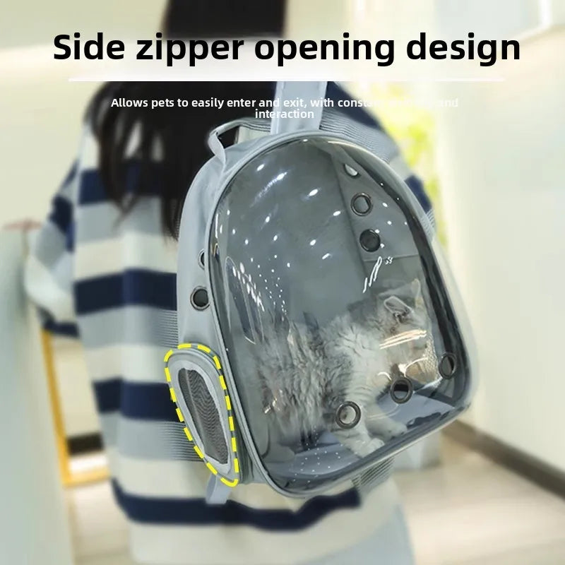 Portable Cat Bag Convenient for Outdoor Travel with Small Dog Universal Backpack