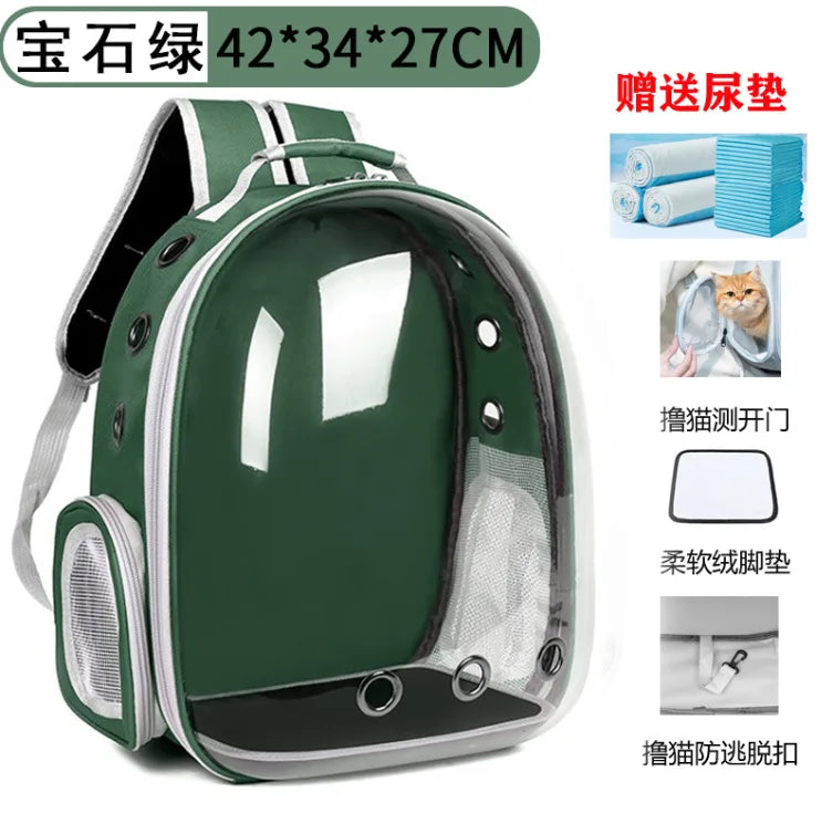 Portable Cat Bag Convenient for Outdoor Travel with Small Dog Universal Backpack